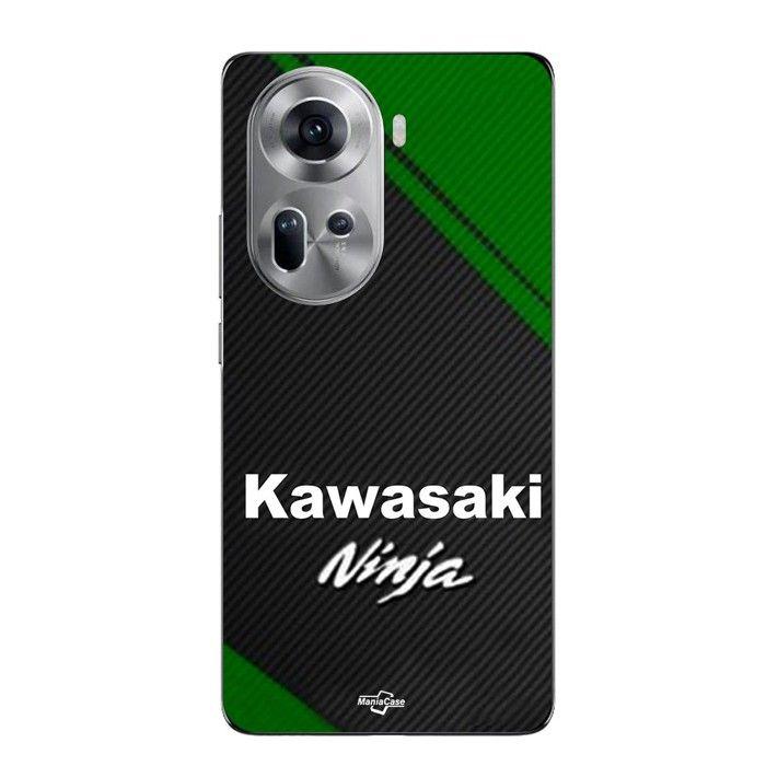 Coque Pour Oppo Reno 11 5g logo kawasaki ninja moto Maniacase