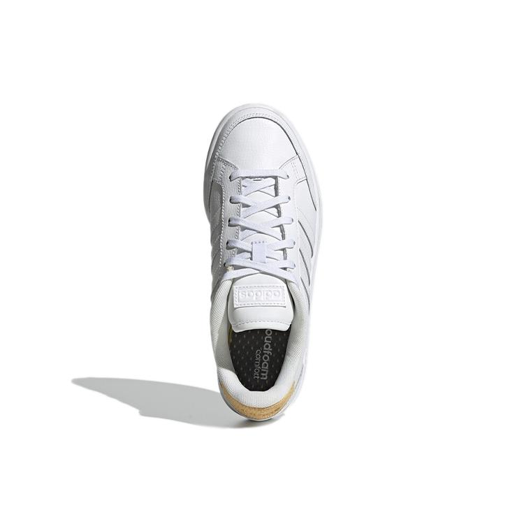 adidas Женские кроссовки Neo Grand Court Se 'White Yellow' FW3301