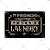 Laundry Vintage Metal Sign Tin Sign Funny Metal Plaque Retro Plate Metal Poster Open 24 Hours for Home Room Washroom Wall Decor