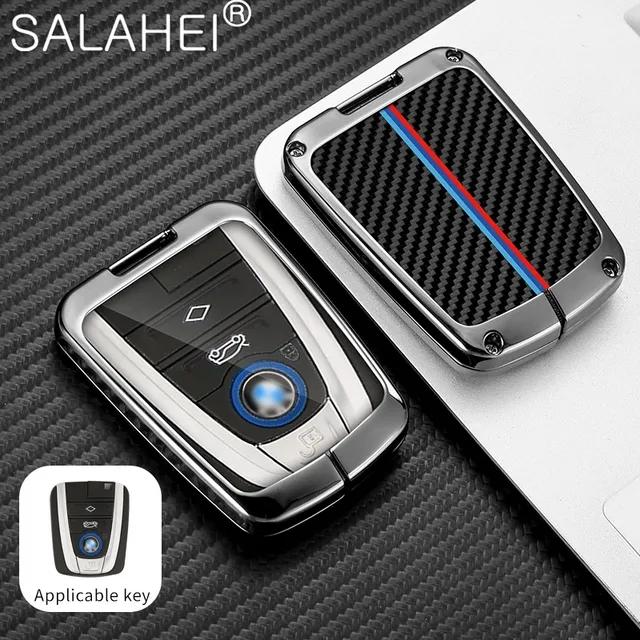 Чехол для дистанционного ключа автомобиля из цинкового сплава, чехол-держатель, брелок для BMW I3 I8 серии, защитный брелок без ключа, автоаксессуары для интерьера