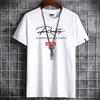 S-6XL 5 Colors Men's Fashion T-shirt Short Sleeves Casual Tee Loose Pullover Shirt