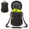 Shoulder Strap Tennis Carry Backpack Two Way Zippers Tennis Balls Holder Bag  Racket Sports