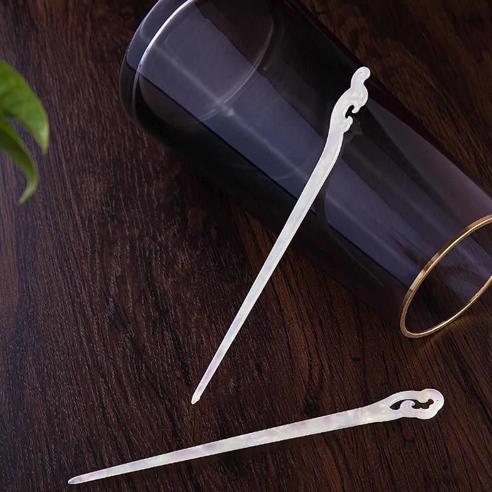 Elegant Hanfu Men Disk Hair Women Acetate Hair Fork Cloud Hairpins Hair Accessories Hair Sticks
