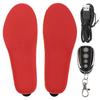 Electric Heated Insoles Adjustable Temperature Foot Warming Heating Shoes Pad RedS(35‑40)