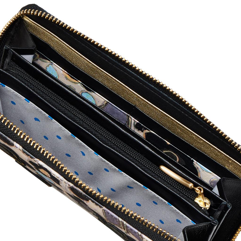 Длинный кошелек держатель для связок ретро цветок [Tsumori Chisato] женский