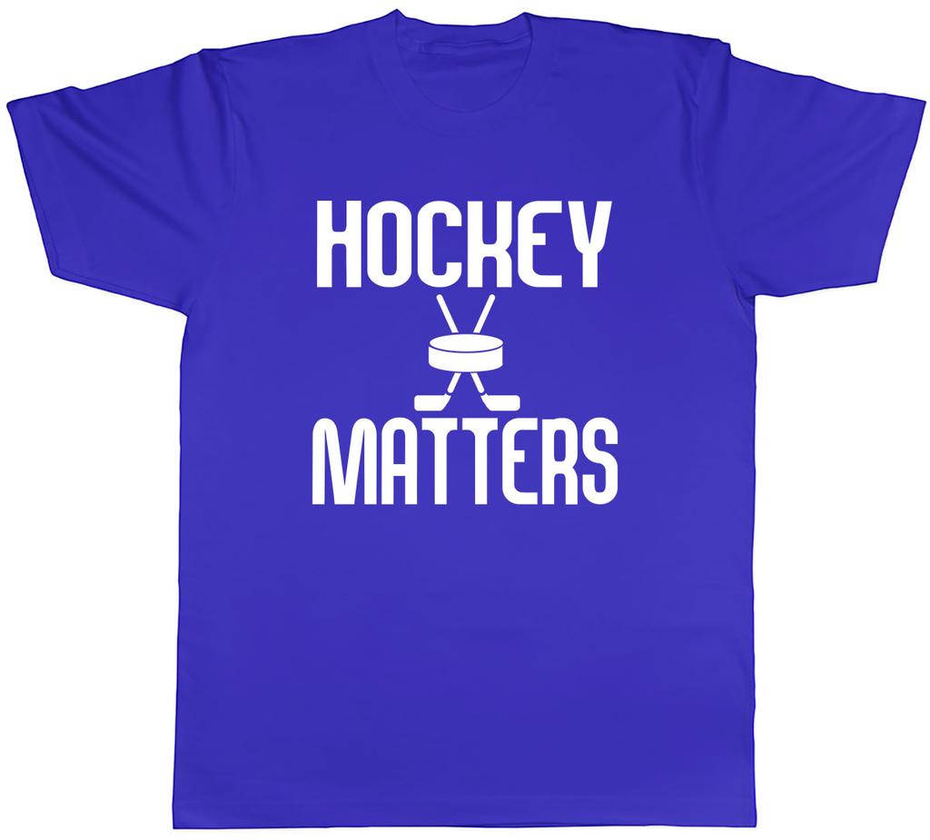 Hockey Matters Unisexs Unisex TShirt Tee