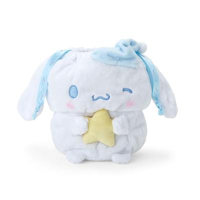 Сумка-мешок Sanrio Plush Drawstring Cinnamoroll для хранения аксессуаров 240745 (Время Немунему)