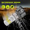 Universal Type Motorcycle LED 60W H4 6000K Motorcycle LED Headlight Bulb HS1 BA20D P15D H6M 6000LM For Motorbike 6COB