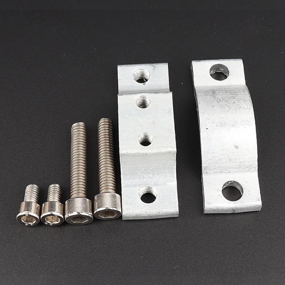 1Pcs Handlebar Frame Pipe Phone Headlight Bracket Multifunctional Clamp For 18.5-33.5mm Front Fork