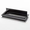 Damping Buffer Square Wire Channel Hole Embedded Junction Damping Wire Box Aluminum Alloy Wiring Box Computer Desk Cover Plate