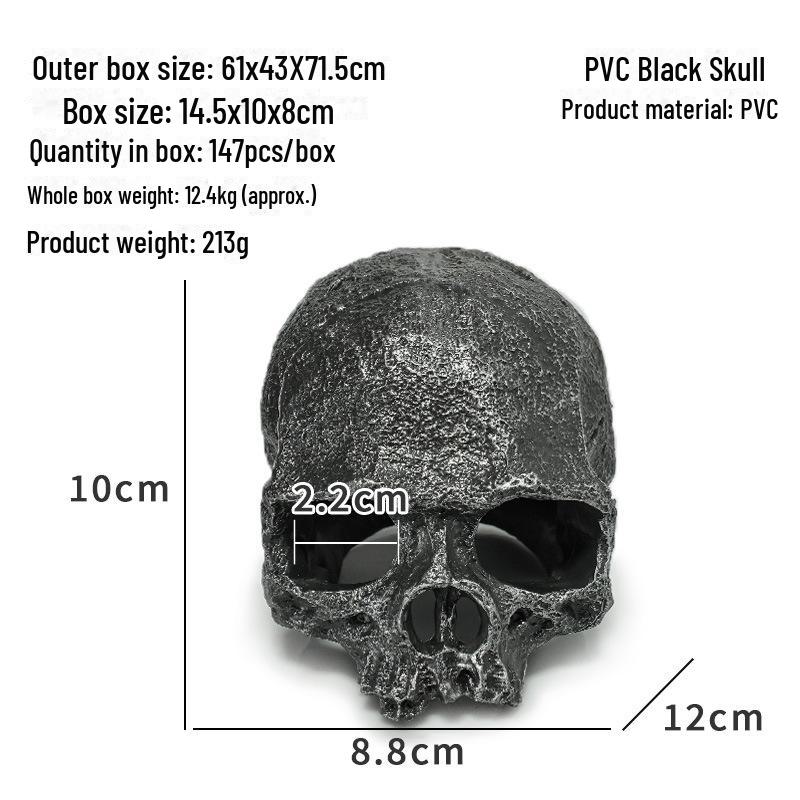 Популярная серия «Черепа» для террариума, украшение для змей и ящериц — декорации для аквариума и укрытия для домашних животных