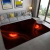 Anime Naruto Non-slip Area Rugs Large Mat Rugs for Living Room Comfortable Carpet Soft Floor Mat Rugs for Bedroom