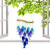 Colorful Wind Chime Iron Art Light Collection Pendant Crafts Sun Catcher  Windows