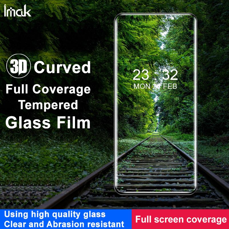 Для OPPO A5 Pro 5G Glass IMAK 3D изогнутая полноэкранная закаленная стеклянная пленка