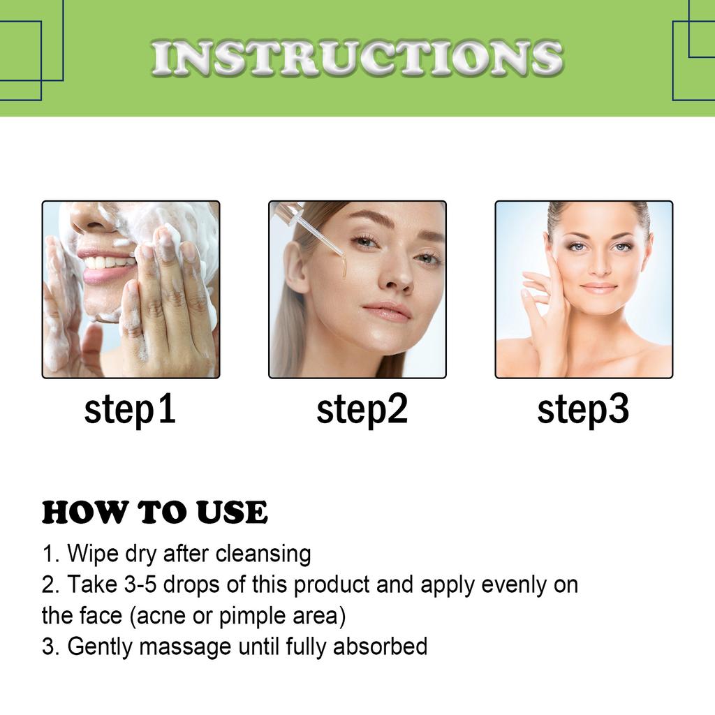 EELHOE Tea Tree Acne Repair Essence Осветляет следы от прыщей Очищает прыщи Устраняет прыщи Восстанавливает кожу Увлажняющая эссенция