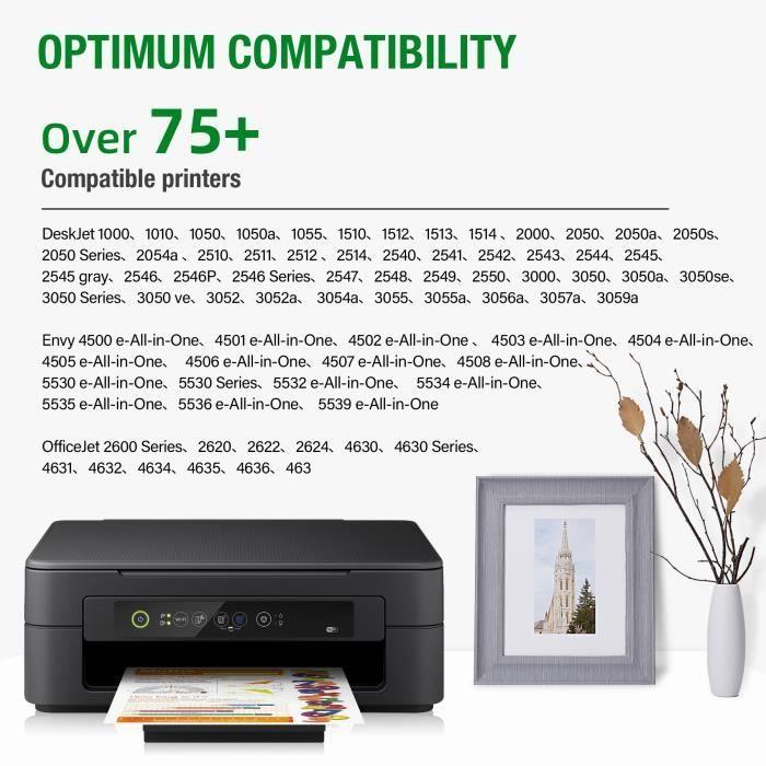 301XL DENVOER 2 Compatible Ink Cartridge for HP 301 XL 301XL (CH563E + CH564E-N9J72AE) Hp DeskJet 2510 2540 2050 1510 1050 1512