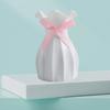 Nordic Style Vase Plastic Living Room Decorations Durable Dried Flower Vase