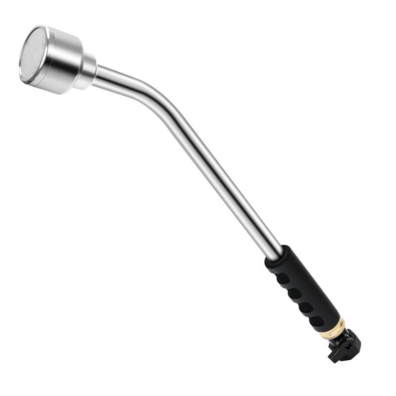 Aluminum Alloy Seedling Watering Gun with Large Flow Detachable Nozzle for Greenhouse Irrigation and Car Wash