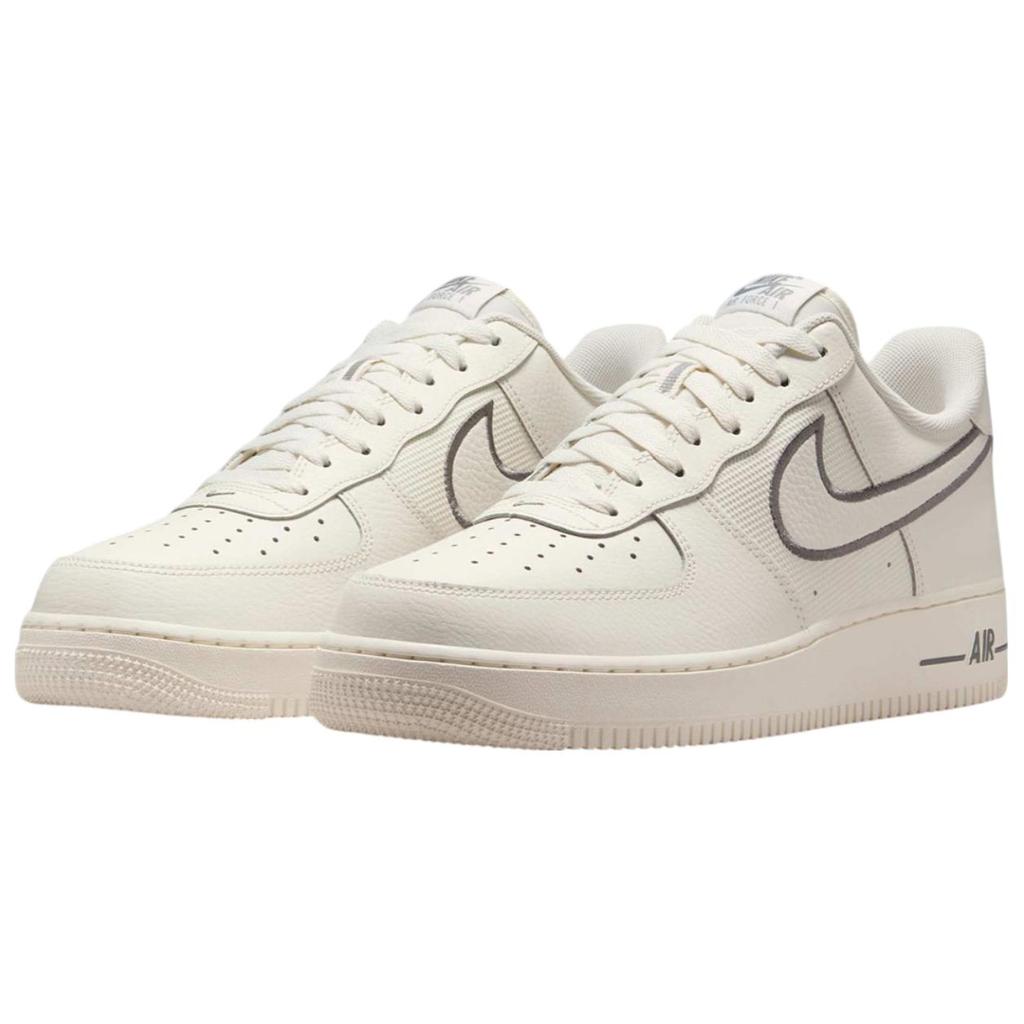 Nike Мужские кроссовки Air Force 1 Low Sail Cool Grey кремовые IB7677-101