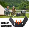 Solar Panel Portable Phone Charger 21W High-Efficiency Output Overvoltage Protection Foldable