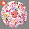 100 Cartoon Personalized DIY Sweet Valentine's Day Graffiti Stickers Luggage Compartment Laptop Car Stickers