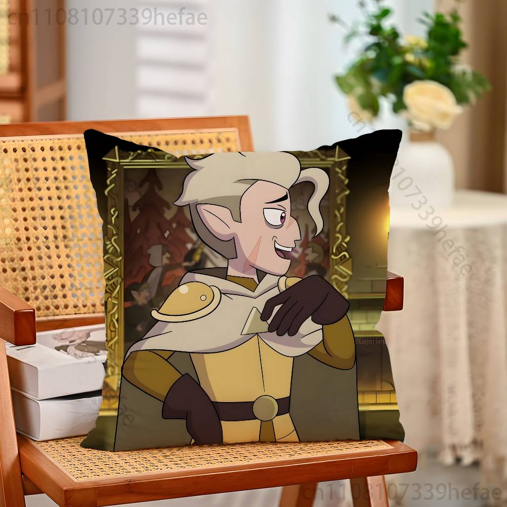 TThe OOwl House Hunter Throw Pillow Case For 45x45cm55x55cm30x30cm For Home Bedroom Decoration And Protector