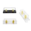 Automotive Fuse Holder Bolt on Power Circuit Protection Replace Car Fuse Block Splashproof Easy Installation High Performance