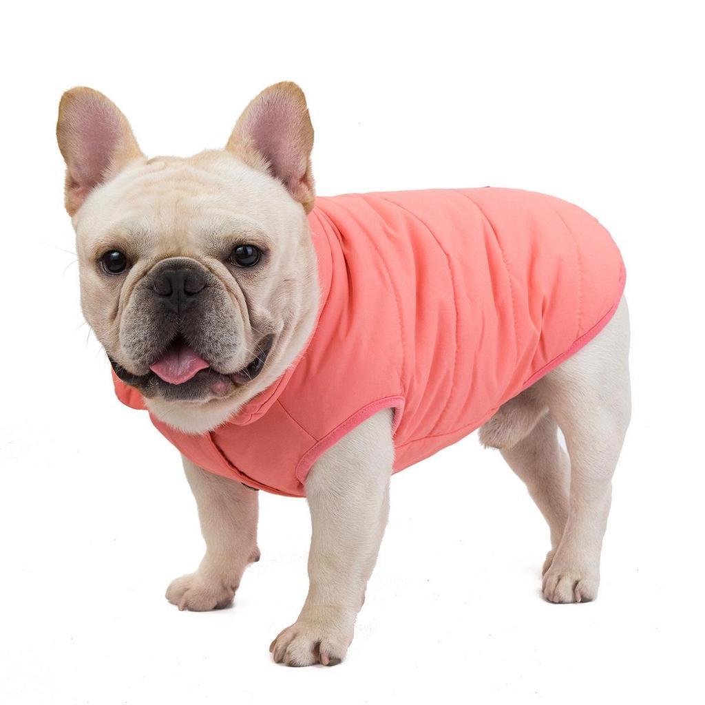 Pet Autumn/Winter Cotton Coat for Bulldogs, Pugs, Basset Hounds, Shar Peis