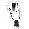 1Pcs Golf Gloves Supports Gloves Display Stand Golf AccessoriesPlastic with Metal Buck