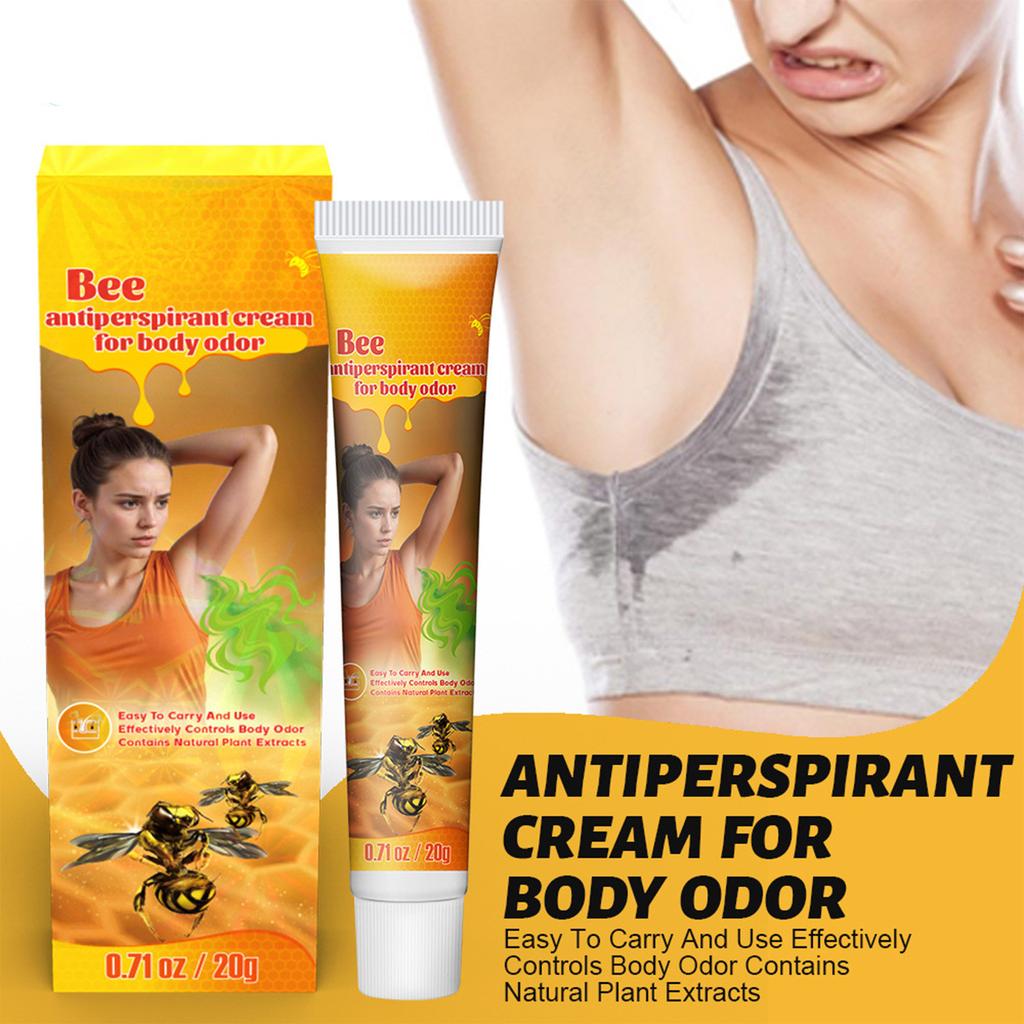 Bee Body Ointment Underarm Odor Cream Long Lasting Body 20g