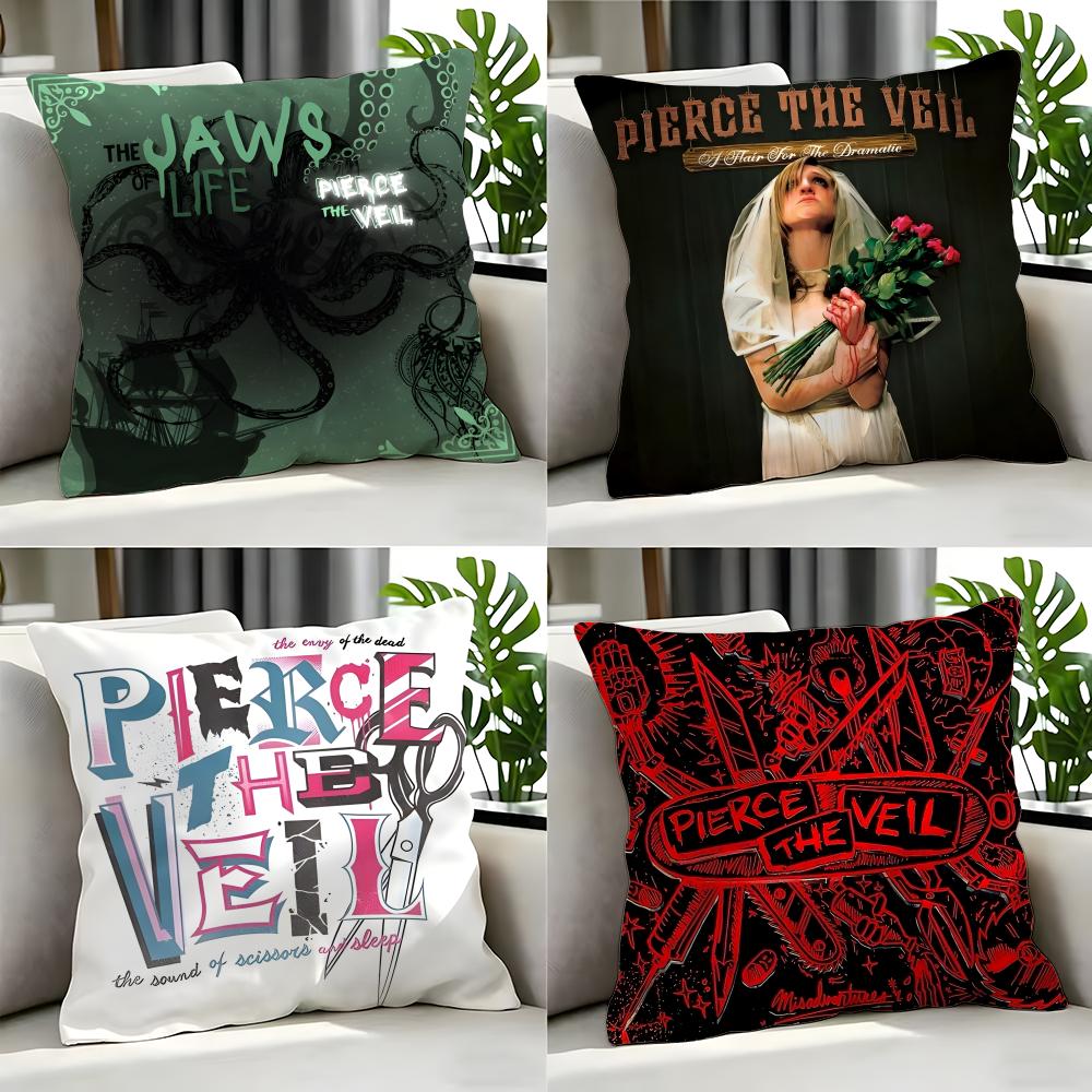 Band PPierce The Veil Cushion Cover Cushion Cover Set Pcs x x x Pillowcase Decorative Sofa Home Decor