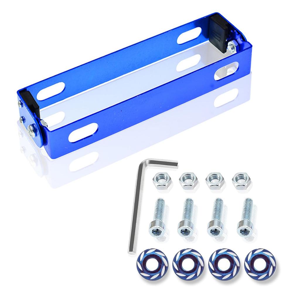 Motorcycle License Plate Motorcycle License Plate Bar Plate Bracket Stainless Steel Easy Installation Universal