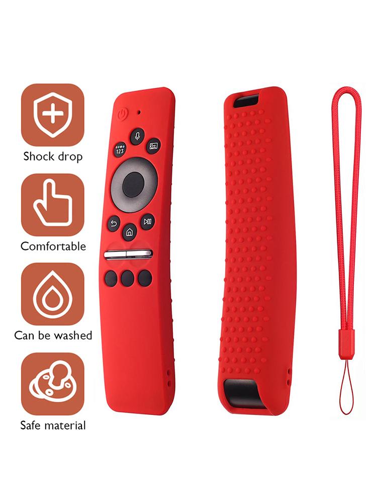 Все включено Защитный чехол для пульта дистанционного управления Замена Защитная крышка для пульта дистанционного управления Противоскользящая для SAMSUNG BN59-01310A 01312A