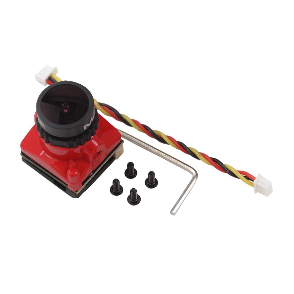 Micro 1800TVL Camera 2.1mm Lens High Resolution and Multi Format Support PAL/NTSC Switchable for FPV Drones Flying