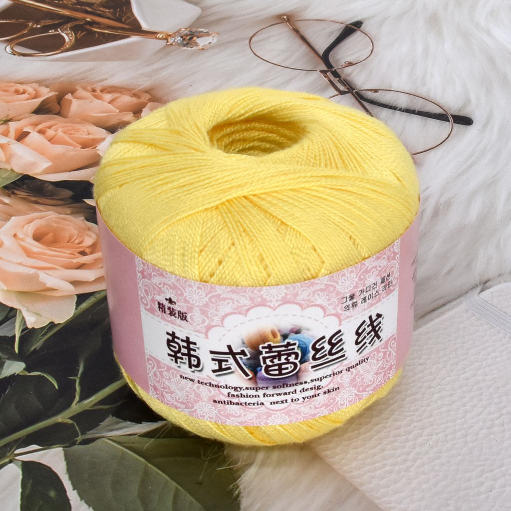 6 шт. 300 г/10,56 унц. Хлопчатобумажная камвольная пряжа Многоцветная Машинная стирка Пряжа для вязания и крючка DIY Пряжа для шалей Амигуруми, Детских пледов Товары для рукоделия