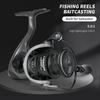Suitable for All Waters Two-handed Aluminum Spinning Fishing Reel G High Speed 5.5:1 Gear Ratio Super Smooth and Strong Unloading Folding Metal