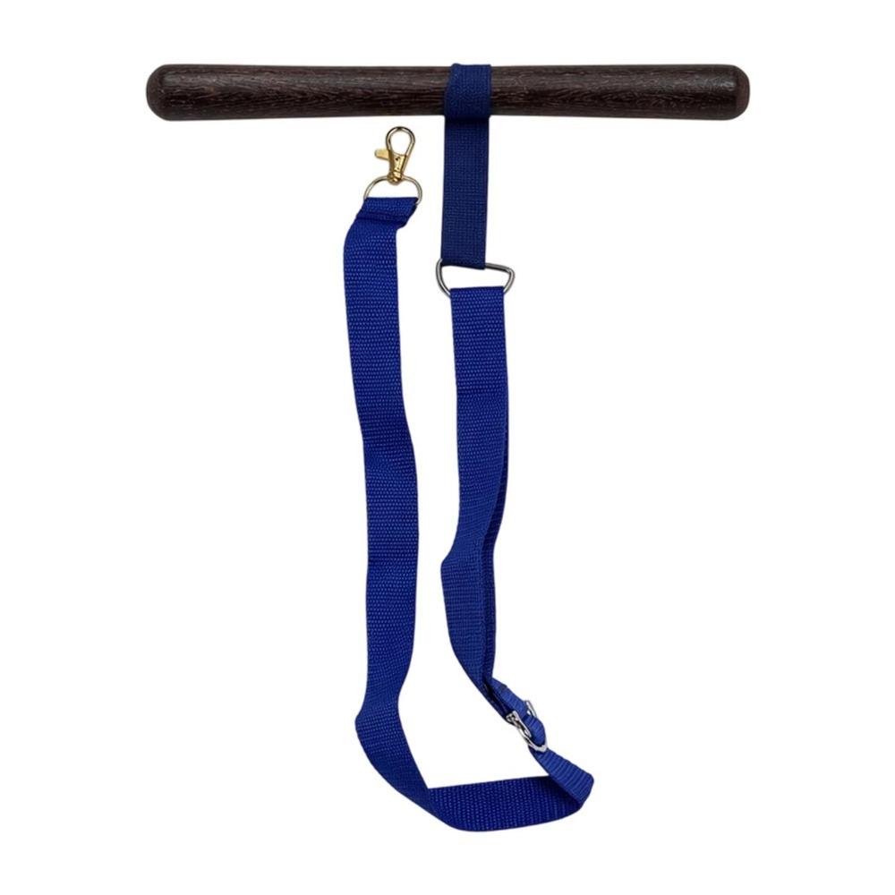 Adjustable Strap T-Shaped Saddle Hanger Wall Mounted Saddle T Hanger Equestrian Storage