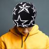 Pullover Hats Pentagram Knit Hat Hip Hop Casual Ski Hats Fashion Beanie  Men Women