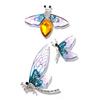 Small Exquisite Insect Brooch Retro Oil Drip Corsage Alloy Rhinestone Brooch Pin Crystal Brooch