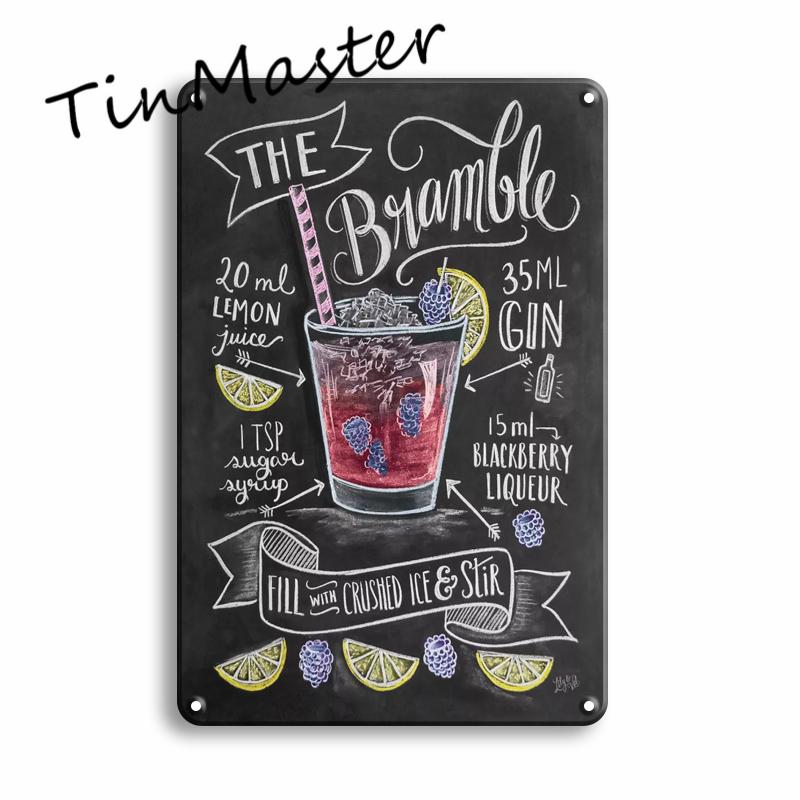 Martini Mojito Cocktail Poster Metal Tin Sign Vintage Restaurant Kitchen Irish Pub Bar Man Cave Decoration Art Wall Stickers