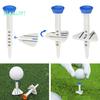 Upgraded Height Adjustable Golf Tee - Premium Big Head, Reduce Friction, Serving Pin Tees for Practice