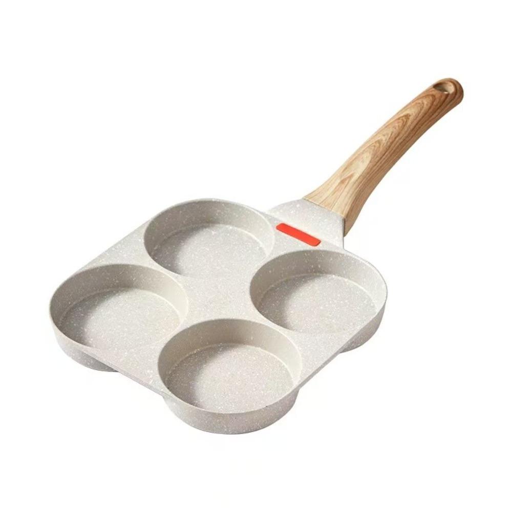 Non-stick Four-hole Frying Pan Rapid Heating Fried Egg Pan Egg Pancake Pan Breakfast