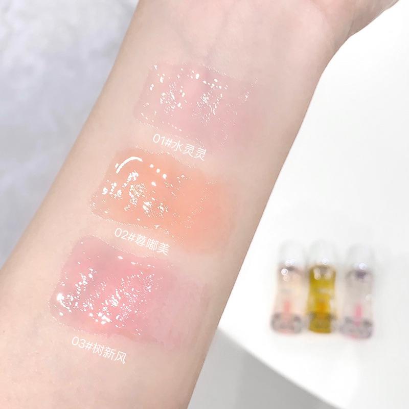 LEEINTO Thermochromic Moisturizing Essence Lip Gloss and Balm - Hydrates & Fades Lip Lines