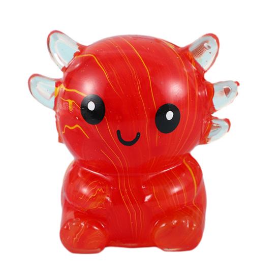Игрушка-пищалка Yousheng Саламандра, Игрушка медленного подъема, Мягкая милая животная фиджет-игрушка, Портативные шарики для снятия стресса с медленным отскоком, Сенсорные подарки для взрослых для дома и офиса