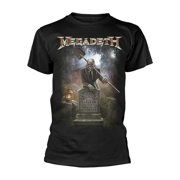 2025 Summer MEGADETH Peace Sells But Who’s Buying American Retro Street Loose Men and Women Short Sleeve T-shirt Streetwear