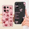 For Infinix Note 30 Pro 30i Note30 30VIP Phone Case Bow Pattern Flower Butterfly Girly Back Cover Silicone Soft Casing