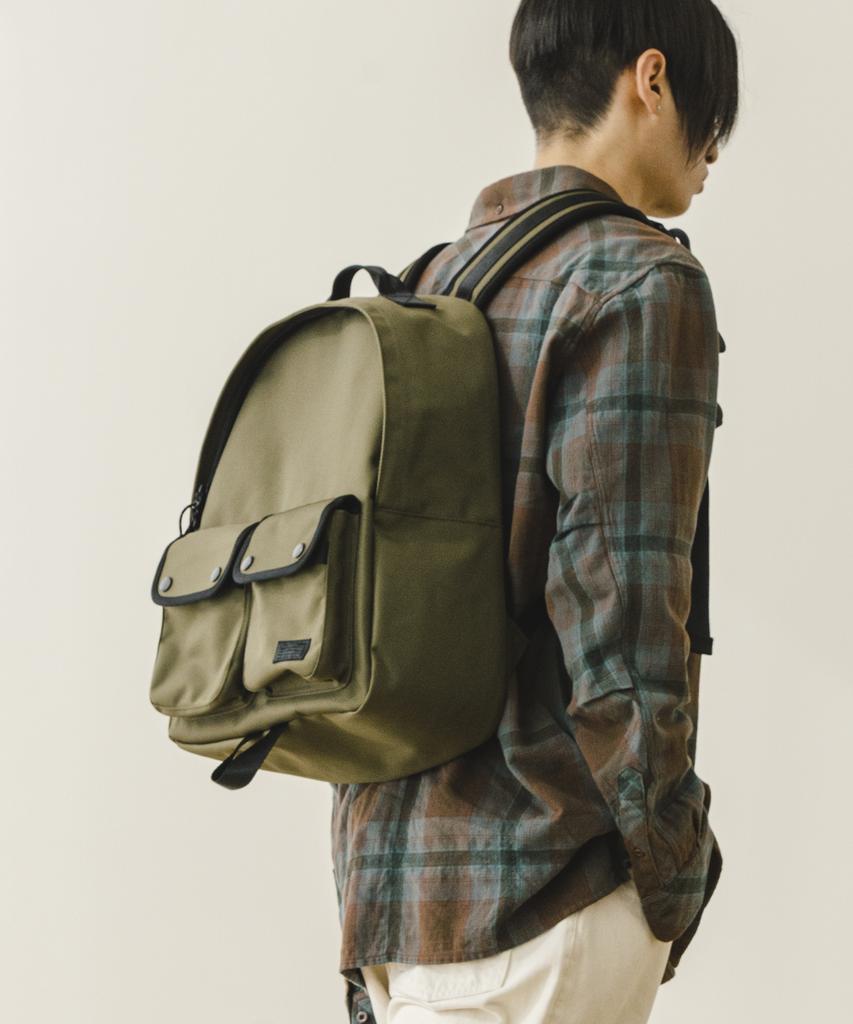 Рюкзак The Earth Cordura Ballistic с 2 карманами - Оливковый
