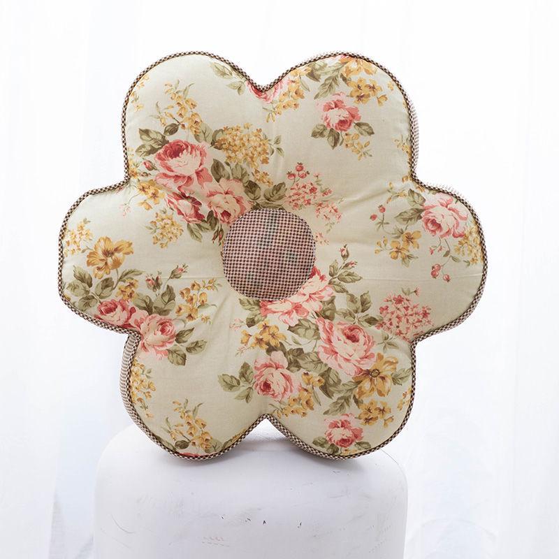 Корейская подушка с цветком сливы: Подушка для сна из 100% хлопка для офиса и спальни