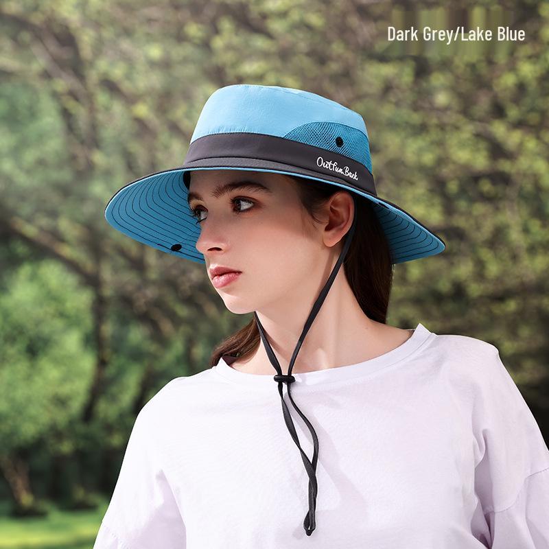 Премиальная шляпа для альпинизма с широкими полями для защиты от солнца, дышащая, унисекс