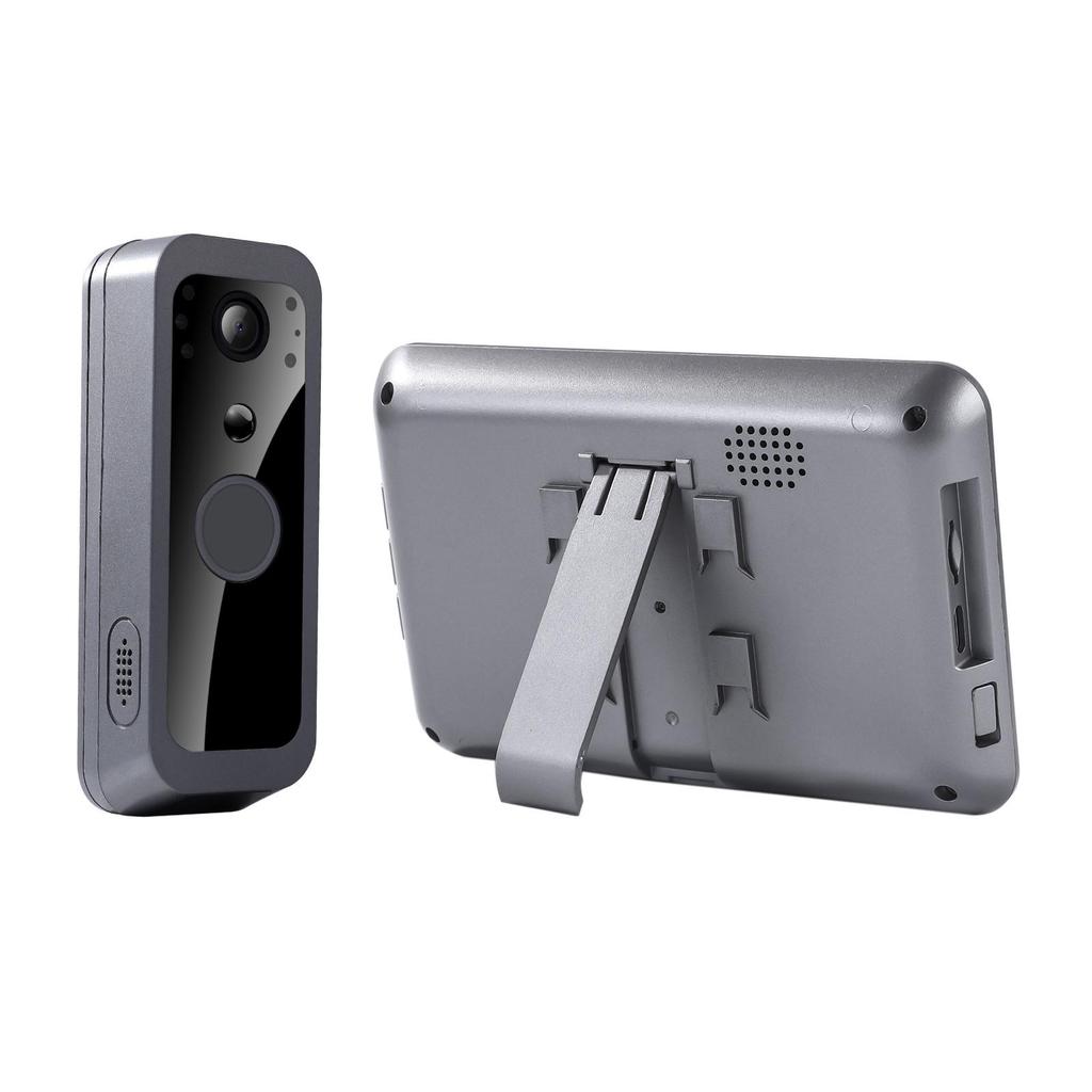 2,4 ГГц Беспроводной Видеодомофон Камера Дверного Звонка Умный Визуальный Мониторинг Высокой Четкости Двусторонняя Связь Дверной Звонок